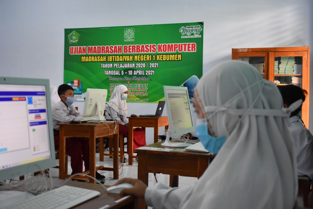 MIN 1 KEBUMEN: SATU-SATUNYA SEKOLAH TINGKAT DASAR YANG MELAKSANAKAN UMBK 2021